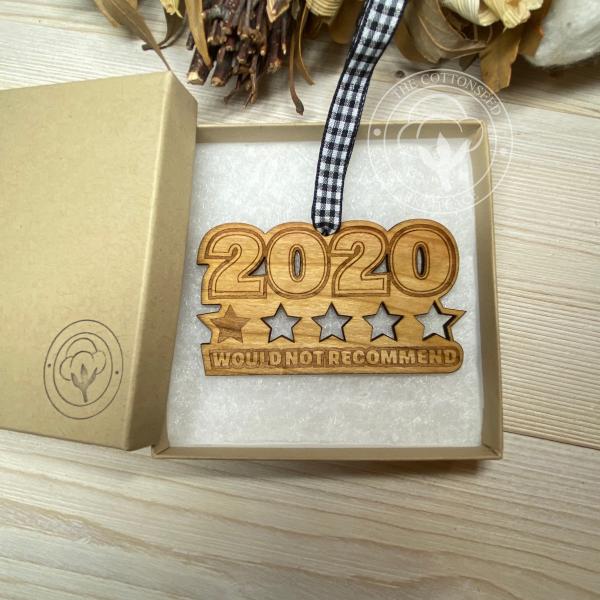 2020 1 Star Review Wodoen Christmas Ornament picture