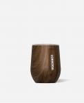 Corkcicle Stemless 12oz Wine Walnut