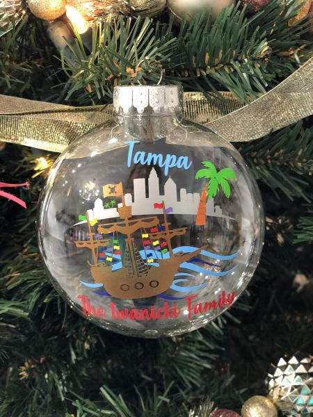 Tampa Handcrafted Ornament picture