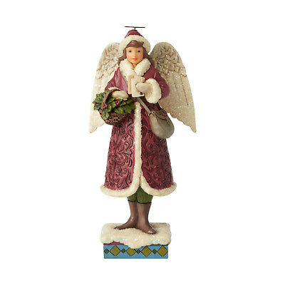 Signed Jim Shore Angel “Merry Messenger”