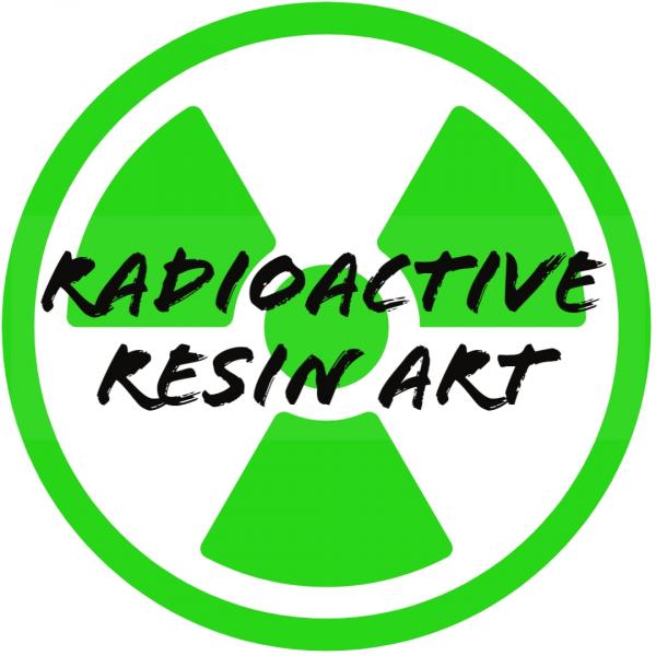 Radioactive Resin Art