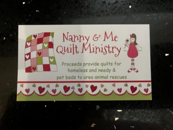 Nanny & Me Quilt Ministry