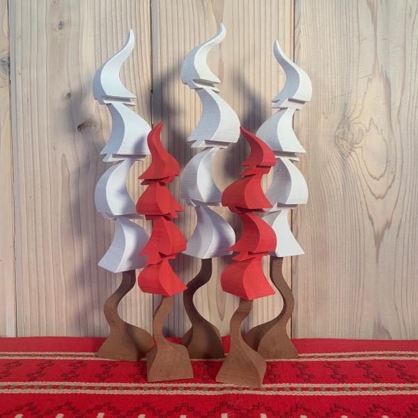 Candy Cane Trees (5-11" Set of 3 or 5) picture