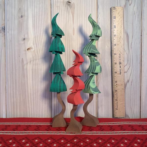 Small Holiday Trees (Sets of 3)