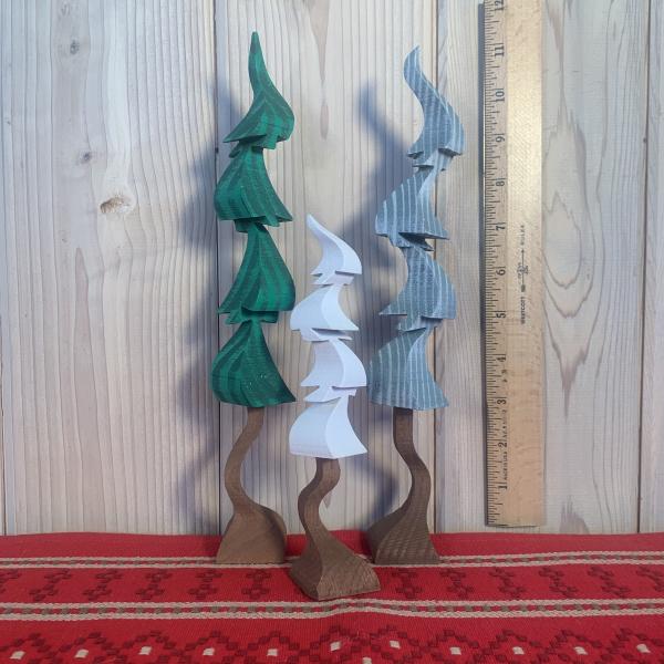 Small Holiday Trees (Sets of 3) picture