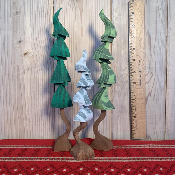 Small Holiday Trees (Sets of 3) picture