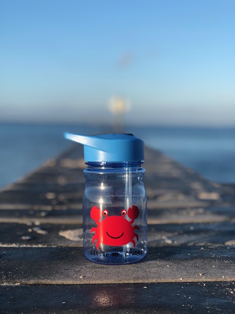 Little Mr. Crabby - Kids water bottle 13oz picture