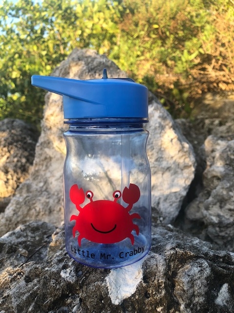 Little Mr. Crabby - Kids water bottle 13oz picture