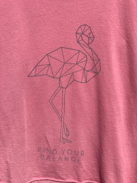 "FIND YOUR BALANCE" - Women's Mauve Tee picture