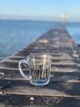 BUT FIRST... COFFEE - 14oz Clear Glass Mug