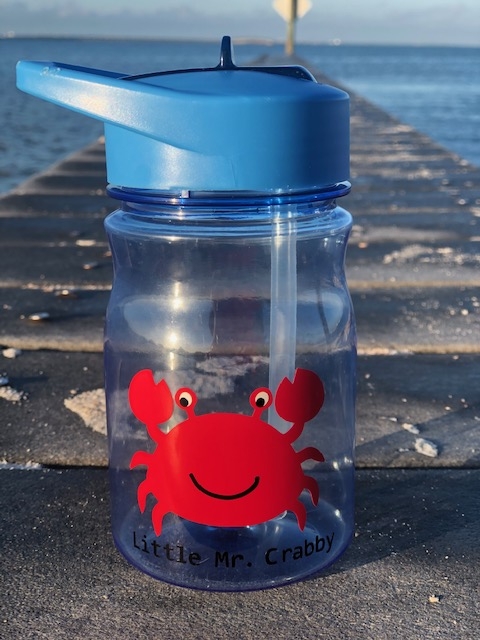 Little Mr. Crabby - Kids water bottle 13oz picture