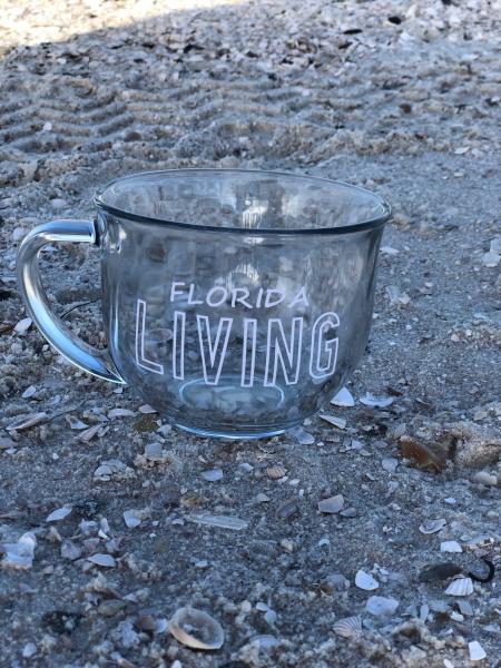 Florida Living - 18oz Clear Glass Mug picture