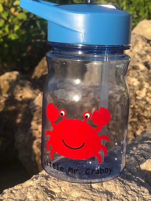 Little Mr. Crabby - Kids water bottle 13oz picture