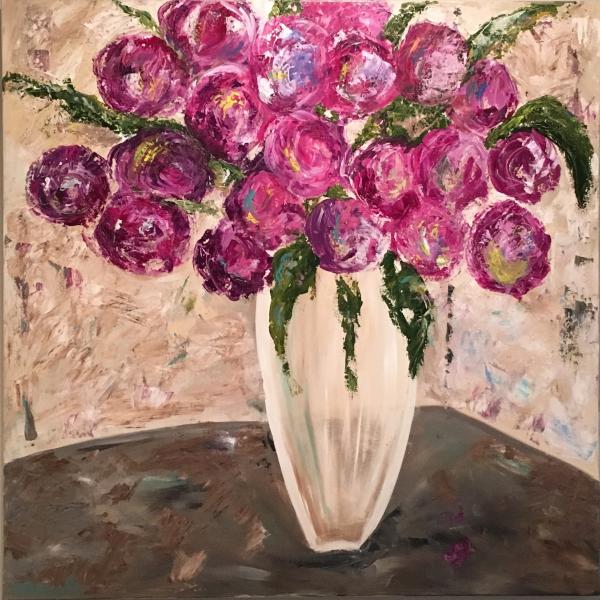 "Bountiful Bouquet" 48"x48" picture