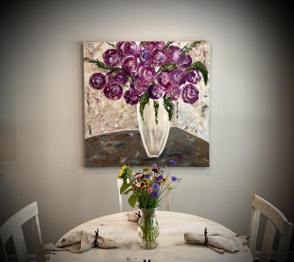 "Bountiful Bouquet" 48"x48" picture