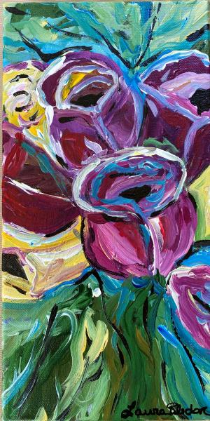 "Bundle of Flowers 1" 6"x12"