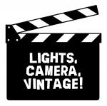 Lights camera vintage