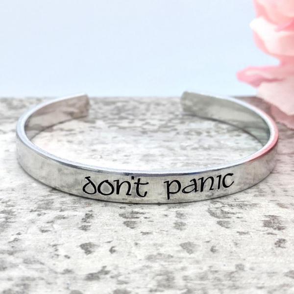 Don't Panic Cuff Bracelet picture