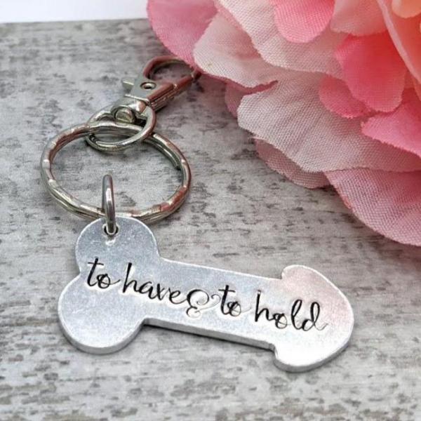 To Have and To Hold Dick Keychain