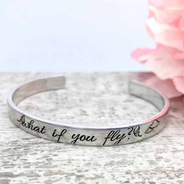 What if you Fly? Cuff Bracelet