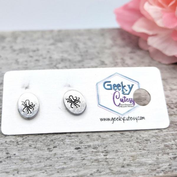 Octopus Stud Earrings