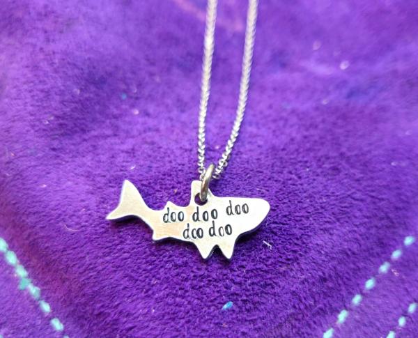 Shark "Doo doo doo doo doo" Pendant Necklace