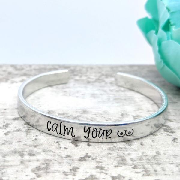 Calm Your Tits Cuff Bracelet