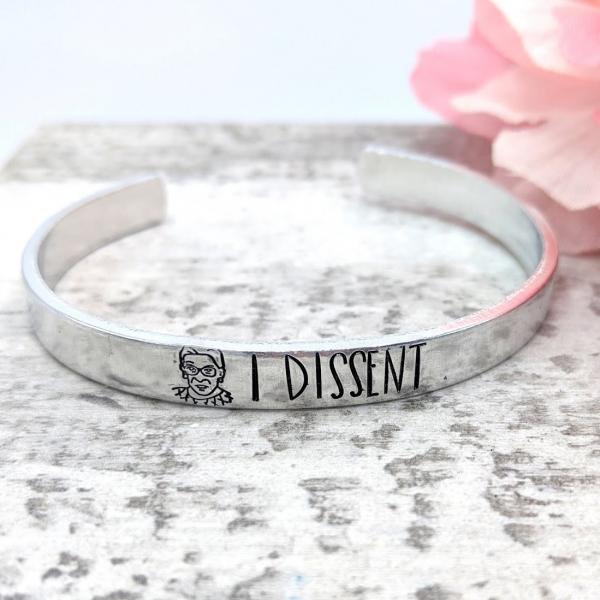 I Dissent RBG Cuff Bracelet