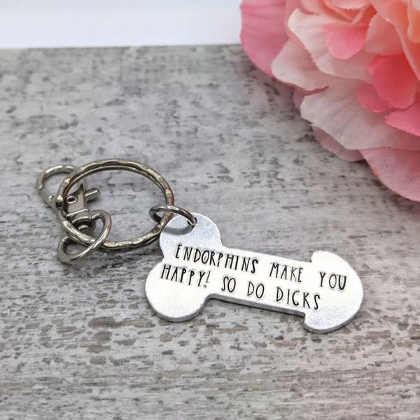 Endorphins Make You Happy, So Do Dicks Keychain