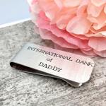 International Bank of Daddy Money Clip