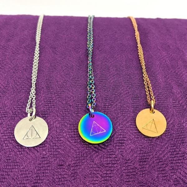 Death Hallows Pendant Necklace picture