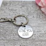 I Love You 3,000 Keychain