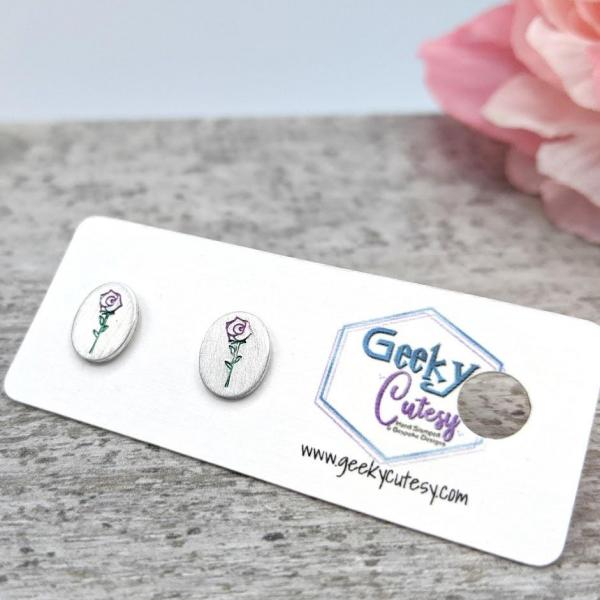 Beauty Rose Stud Earrings picture