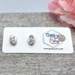 Beer Mug Stud Earrings