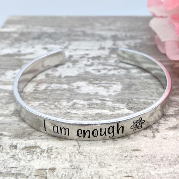 I Am Enough Cuff Bracelet picture