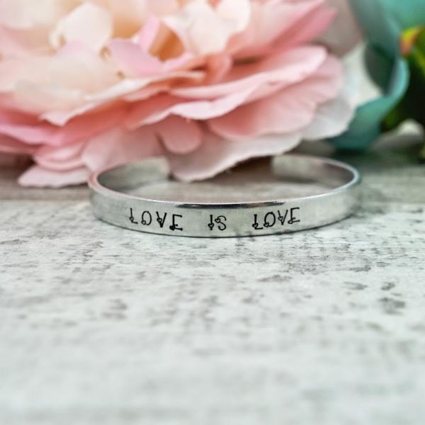 Love is Love Cuff Bracelet picture