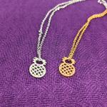 Simple Pineapple Pendant Necklace