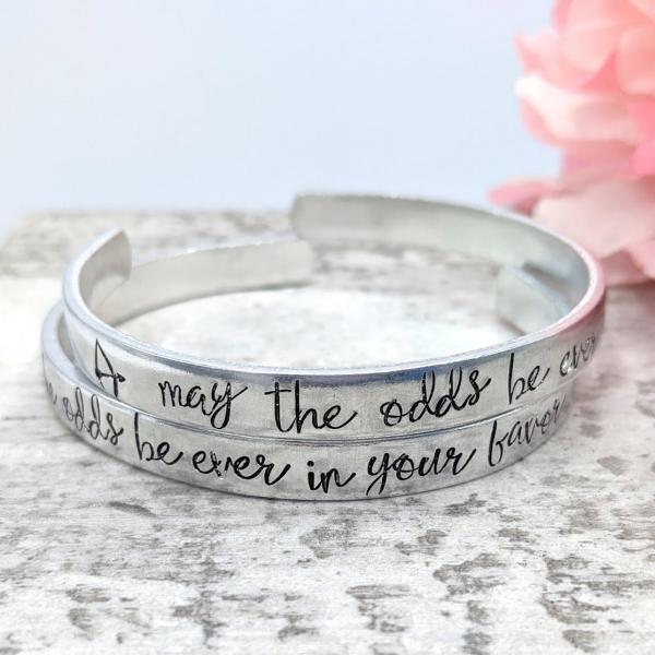 May the Odds be Ever in Your Favor Cuff Bracelet