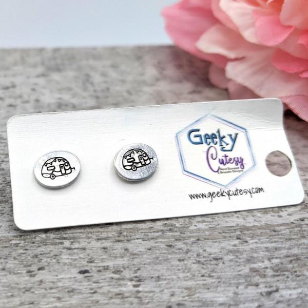 Camper Stud Earrings picture