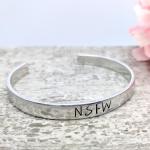 NSFW Cuff Bracelet