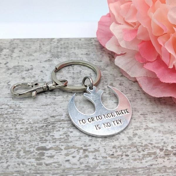 Do or Do Not, There is No Try Keychain