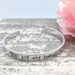 You Are My Sunshine Cuff Bracelet