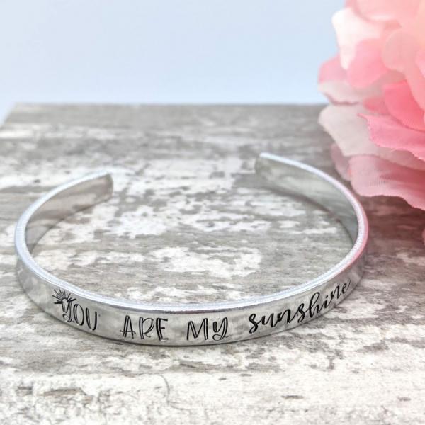 You Are My Sunshine Cuff Bracelet picture