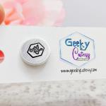 GeekyCutesy Lapel Pin