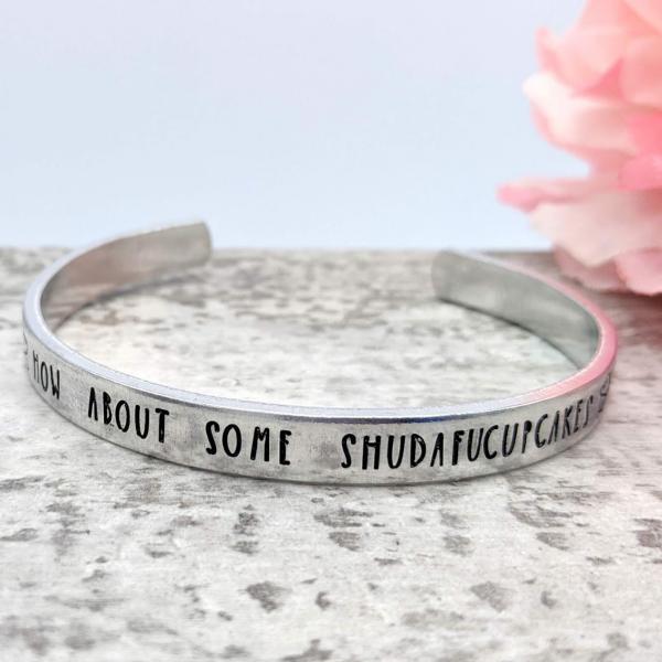 How About Some Shudafucupcakes Cuff Bracelet picture