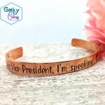 I'm Speaking Cuff Bracelet