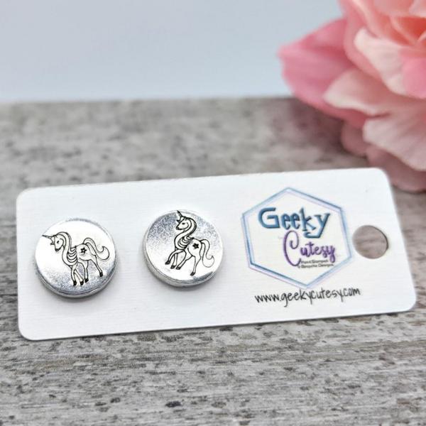 Unicorn Stud Earrings picture