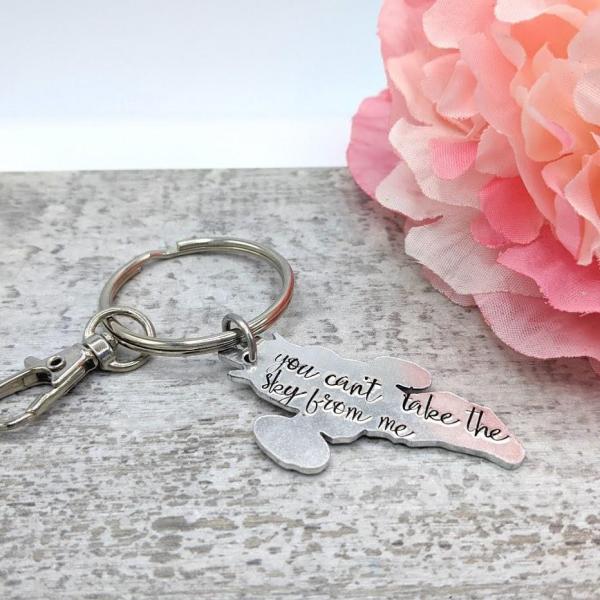 You Can't Take the Sky from Me Keychain