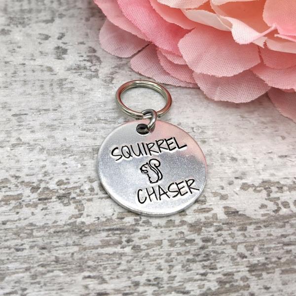 Squirrel Chaser Dog Tag picture