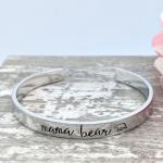 Mama Bear Cuff Bracelet